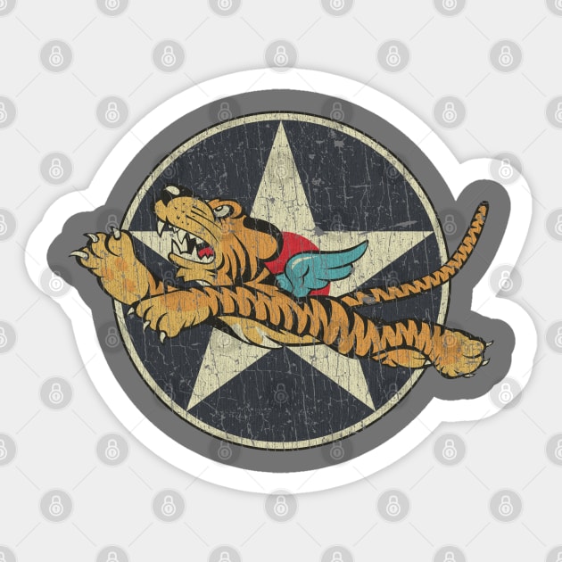 Flying Tigers AVG 1941 Sticker by JCD666